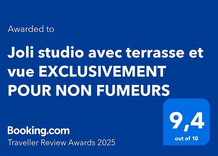 Joli Avec Terrasse Et Vue Pour Non Fumeurs Apartment *